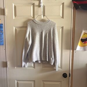 American Eagle Outfitters Light Gray Women's Sweater